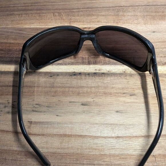 MAUI JIM Sunglasses  MJ-201-02 Black Polarized Wrap Made In Japan main image 4